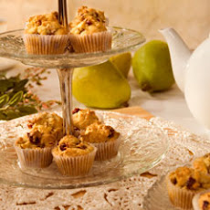 Petite Cranberry Pear Cakes