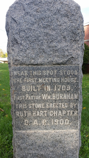  Site of the First Meeting House in Kensington.