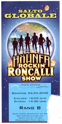 Eintrittskarte für Roncalli