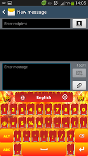 How to mod Flame Keyboard 1.9 apk for pc