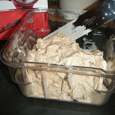 Uncle Fester on a Fasta' Vespa (espresso-chocolate gelato, Roman style)
