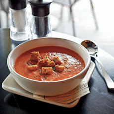 Tom's Tasty Tomato Soup with Brown Butter Croutons