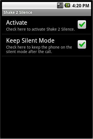 Shake2Silence