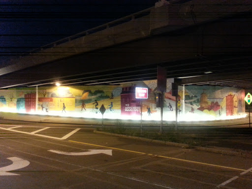 East Somerville Underpass Mural
