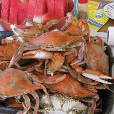 Steamed Blue Crabs