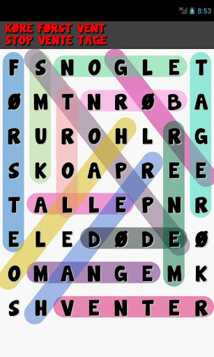 Word Search DANSK