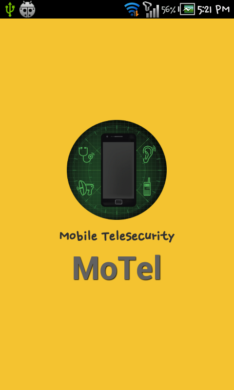 Android application MoTel Pro (Anti-wiretapping) screenshort
