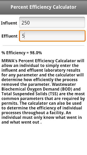 Percent Efficiency Calculator