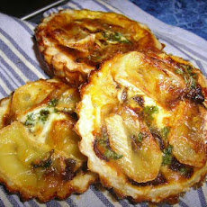 Caramelised Onion and Camembert Quiche