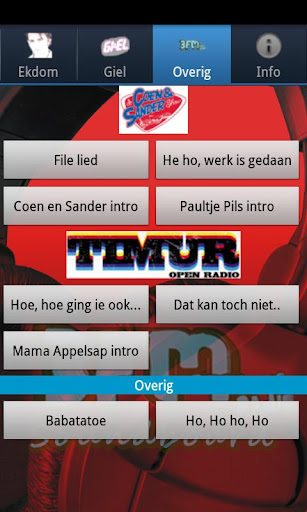 3FM Soundboard App