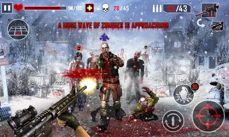 Android application Zombie Killing - Call of Killers screenshort