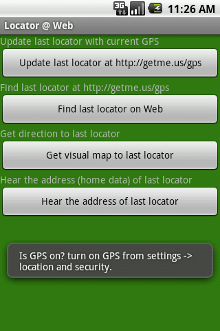 Locator Web