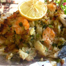 Stuffed Flounder La Fourche