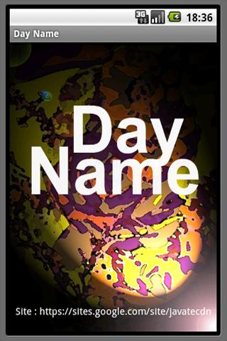 Day Name