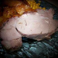Parmesan Cheese Crusted Roast Pork