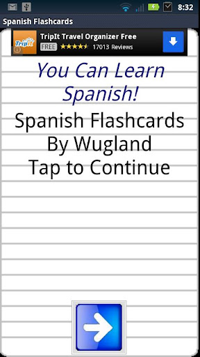 English Spanish Flashcards