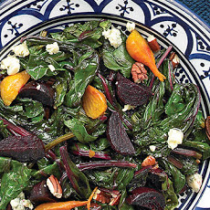 Roasted-Beet Salad with Blue Cheese