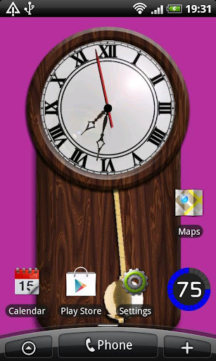 【免費工具App】Pendulum Clock LiveWallpaperV2-APP點子