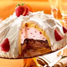 Berry Ice Cream Bombe