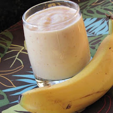 Banana Peach Buttermilk Smoothie