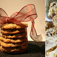 White Chocolate Chip-Oatmeal Cookies
