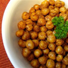 Simple Roasted Chickpea Snack
