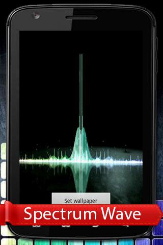 Spectrum Wave Live Wallpaper
