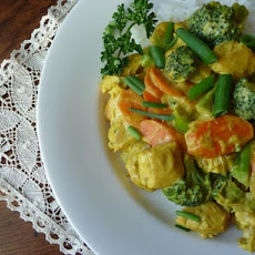 Chicken Tenders With Carrots and Broccoli