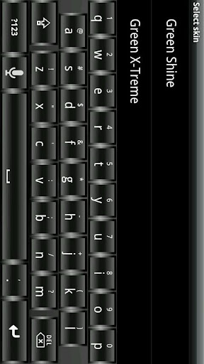 【免費個人化App】Black Shine HD Keyboard Skin-APP點子