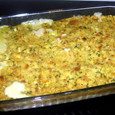 Aunt Jewel's Chicken Dressing Casserole
