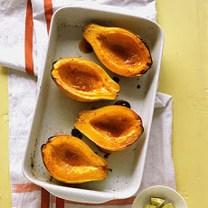 Roasted Papaya with Brown Sugar