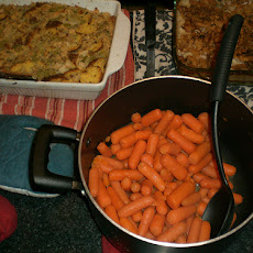 Linda's Fantabulously Easy Honey Glazed Carrots