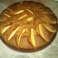 My Autumn Apple Sponge Cake