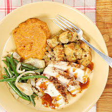 Bacon and Herb Roasted Turkey Breast