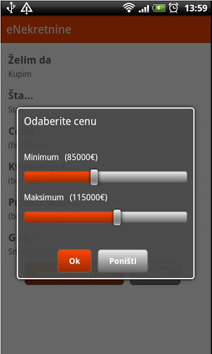 enekretnine for android screenshot
