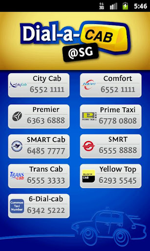 Dial a Cab SG