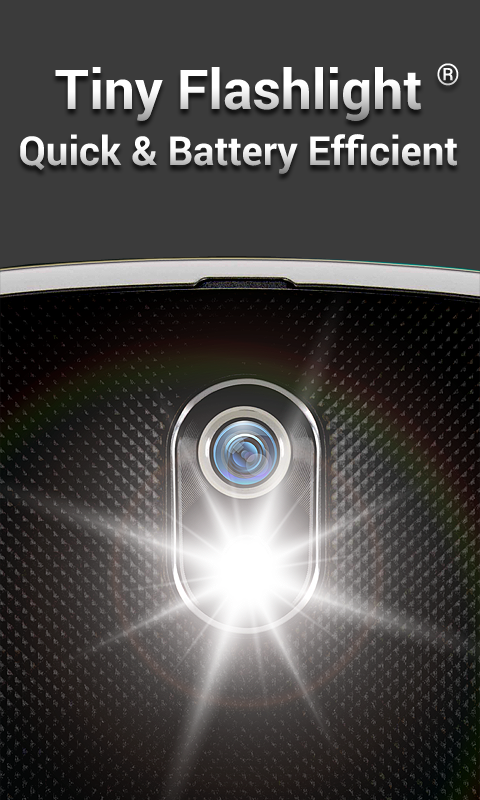 Android application Tiny Flashlight + LED screenshort