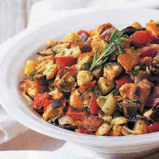 Roasted Vegetable and Chestnut Stuffing