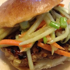 Asian Inspired Pork Burgers