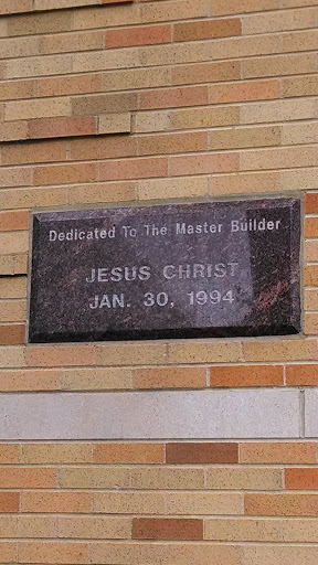 Jesus Dedication Plaque