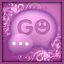 Pastel Purple Go SMS Pro Theme mobile app icon