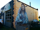Eagle and Chief Mural