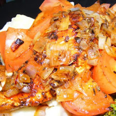 Sauteed Chicken With Tomato-Saffron Vinaigrette