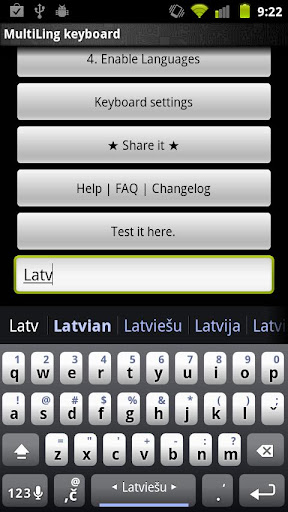 Latvian Keyboard Plugin