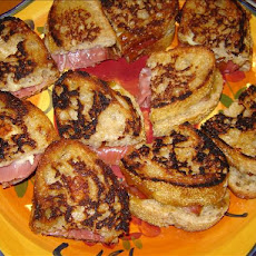 Grilled Brie and Fig Sandwiches With Sweet Potato Fries