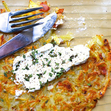 Roesti with Shallots and Pancetta