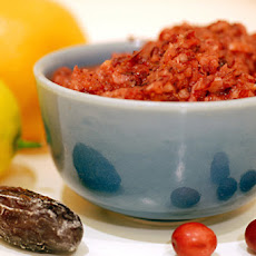 Raw Cranberry Sauce