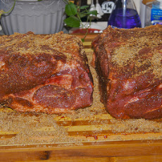 Oven barbecued pork