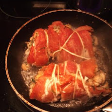 Saucy Stuffed Pork Tenderloin Roll