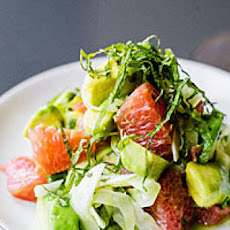 Avocado, Grapefruit, and Shiso Salad